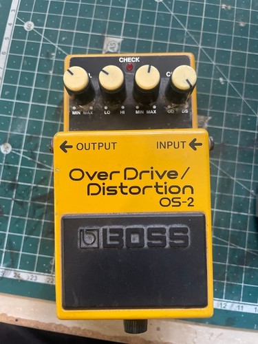Boss overdrive distortion - os-2, overdrive/distortion