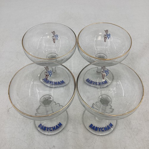 Set vintage babycham - of, 4