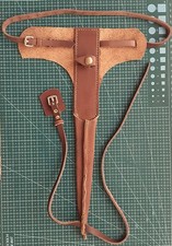Leather sheath.Suitable for Fairbairn Sykes Commando dagger L18.