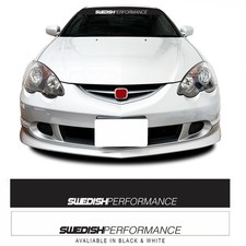 Swedish Performance Funny Novelty Race Car Windscreen Sunstrip Banner Sticker