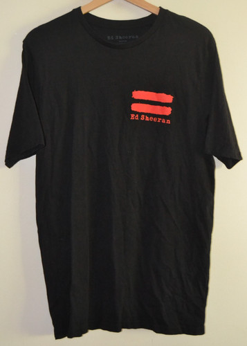 Mens black red ed sheeran - mens,