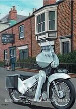 Velocette LE  Motorcycle Art