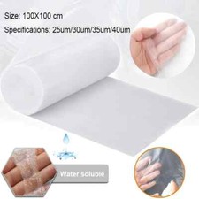 Water soluble embroidery - water-soluble,