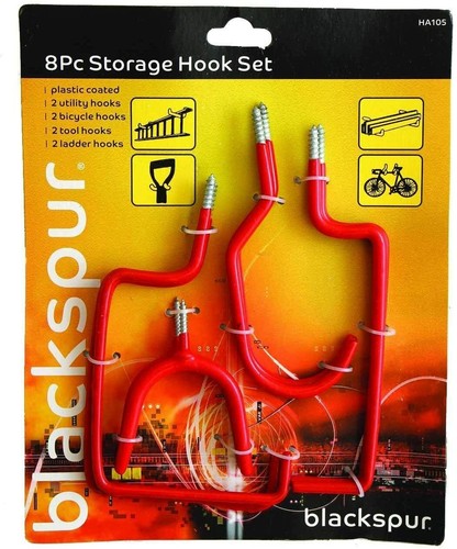 Storage hook set garage - set, shed