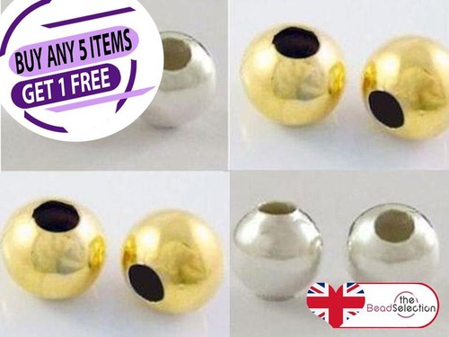 Round metal spacer beads 500x - metal,