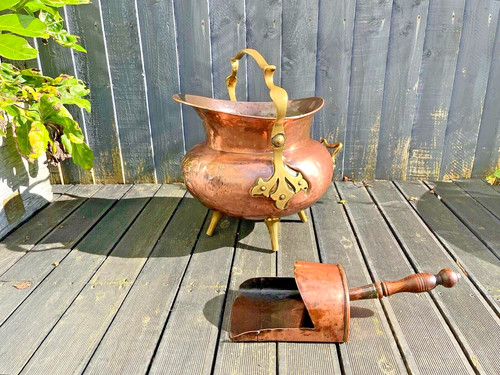 Antique arts crafts copper - antique,