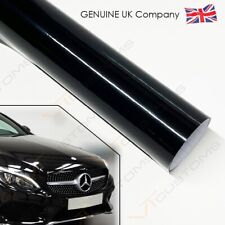 Gloss Black Vinyl Wrap Car Film Air Bubble Free **  All Sizes Available  **