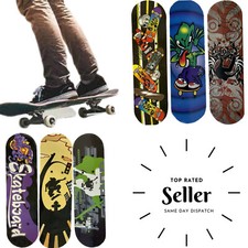 23" Penny Cruiser Skateboard Skater Board Retro Deck Cruiser Plastic Kids new UK