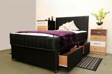 4ft Small Double Bed with Storage and Memory Touch Mattress .
