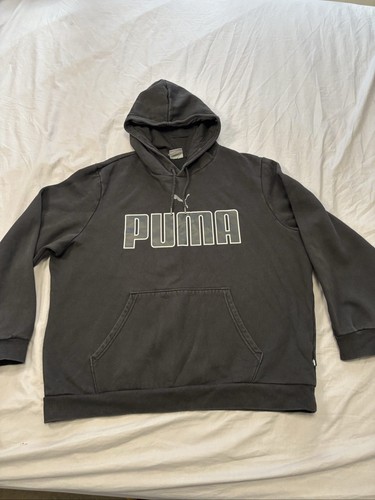 Puma black men - hoodie, large