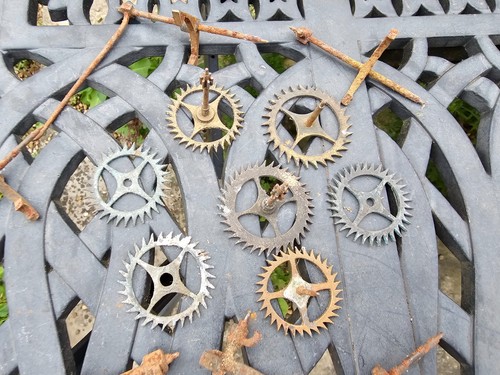 Antique fusee escape wheel - 7,