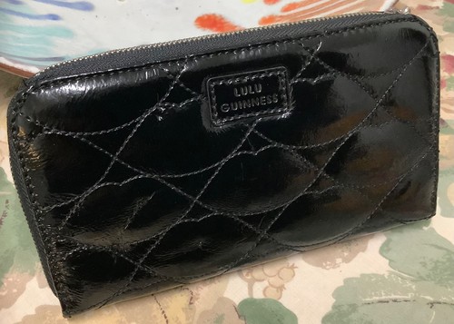 Lulu guinness black - black, quilted