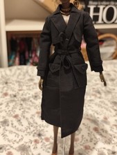 Hand Made Black Trench Coat