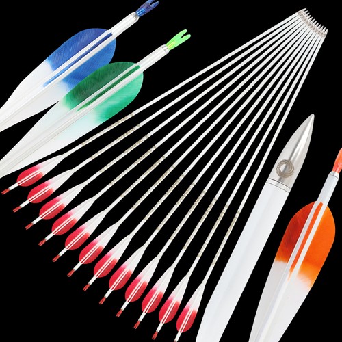 Archery pure carbon arrows - carbon,