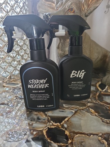 Lush body spray stormy - body,