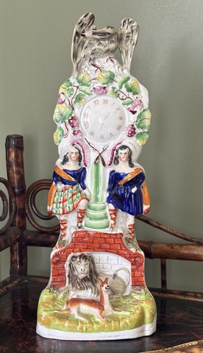C1860 staffordshire children - c1860,