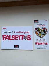 FALSETTOS The Musical theatre Programme and flyer  LONDON 