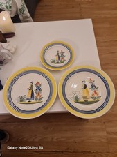 Quimper Henriot breakfast