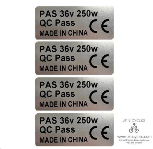 Ebike motor sticker - sticker, 250w