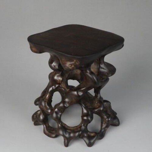 Stand display hard wood - stand,