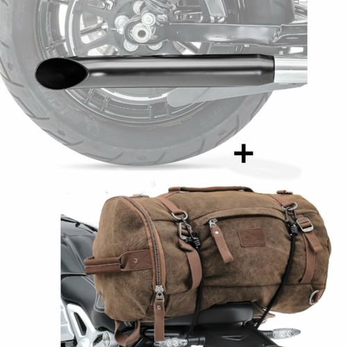 Set rear silencer - rear,