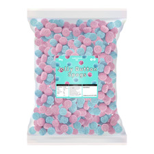 Candycrave Jelly Button Spogs Gummy Pick N Mix Party Sweets Full Bulk Bag 2kg