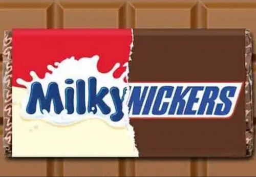 Milky nickers rude - rude, chocolate