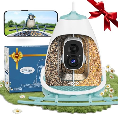 Smart bird feeder with camera - smart,