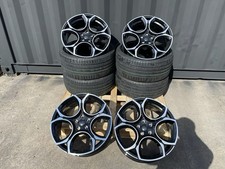 18" QUEENSTOWN STYLE ALLOY WHEELS FITS SEAT CUPRA SKODA OCTAVIA WITH TYRES 5X112