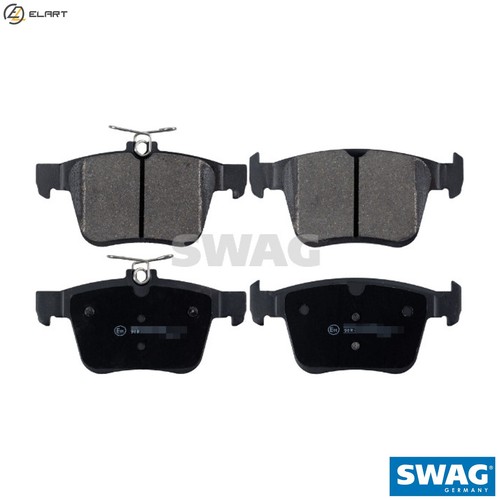 Brake pad set - set, disc