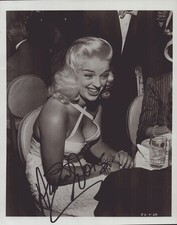 DIANA DORS - AUTOGRAPHED