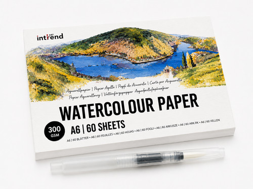 Watercolour paper pad - a6,