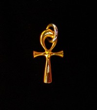 Ankh pure solid 24ct Gold 999