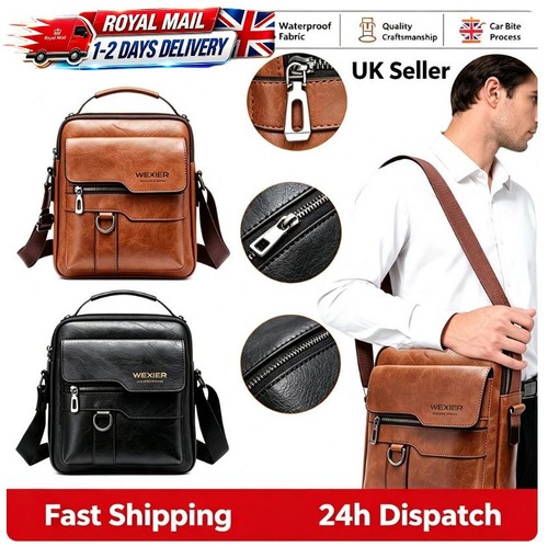 Men leather cross body - men's,