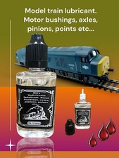 Model train points motor axle