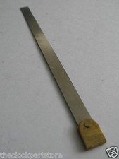 Single Block Suspension 115mm x 6mm Longcase/Grandfather Clock spare brass steel