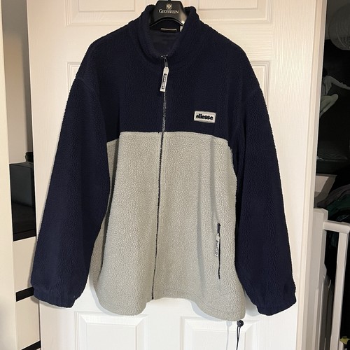 Vintage ellesse sherpa fleece - vintage,