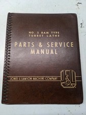 JONES & LAMSON PARTS LIST