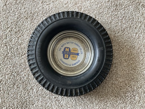 Vintage pirelli tyre ashtray - vintage,