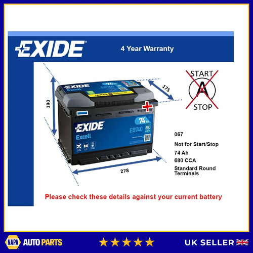 Battery fits aston martin db7 - fits,