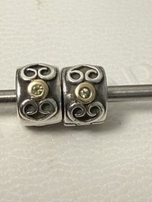 2x Pandora Two Tone Peridot