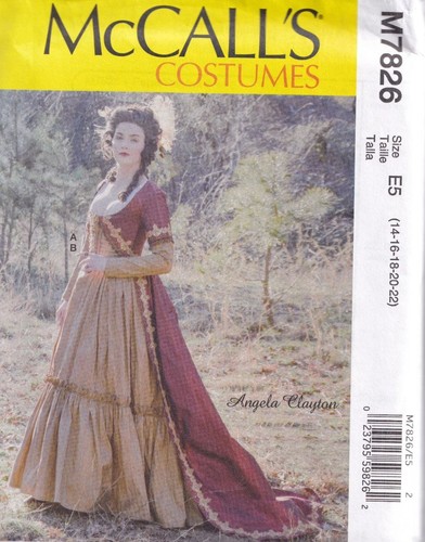 Mccalls 7826 costumes sewing - costumes,