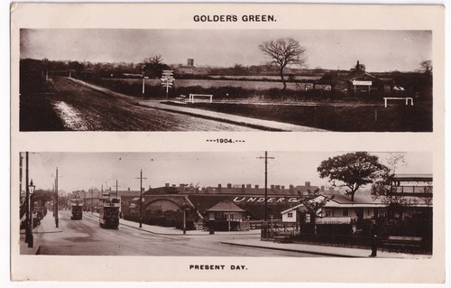 Rppc golders green london - green,