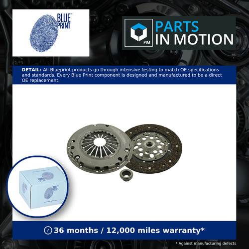 Clutch kit 3pc - kit,