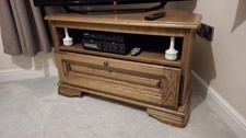 Solid Oak TV Stand with 1