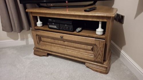 Solid oak stand with - stand,