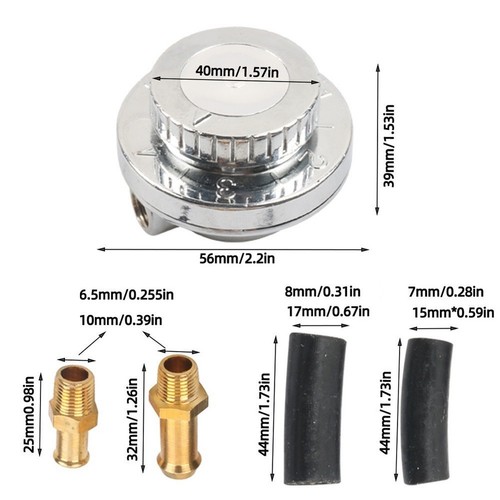 Fuel pressure regulator - pressure,