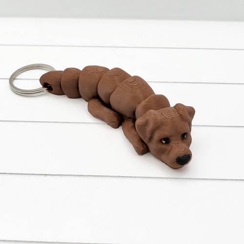 Printed dog breeds - 3d, flexi