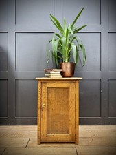 Antique Solid Oak Bedside