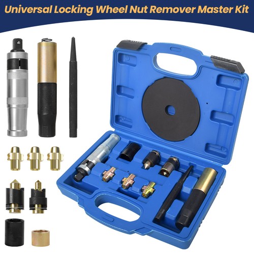 Locking wheel nut removal - wheel,
